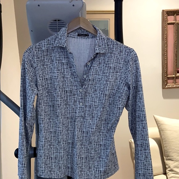 J Mc Laughlin Shirt almost new black and white